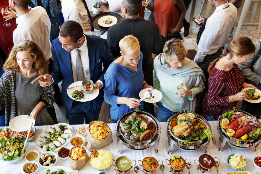 Catering bij een winteruitvaart