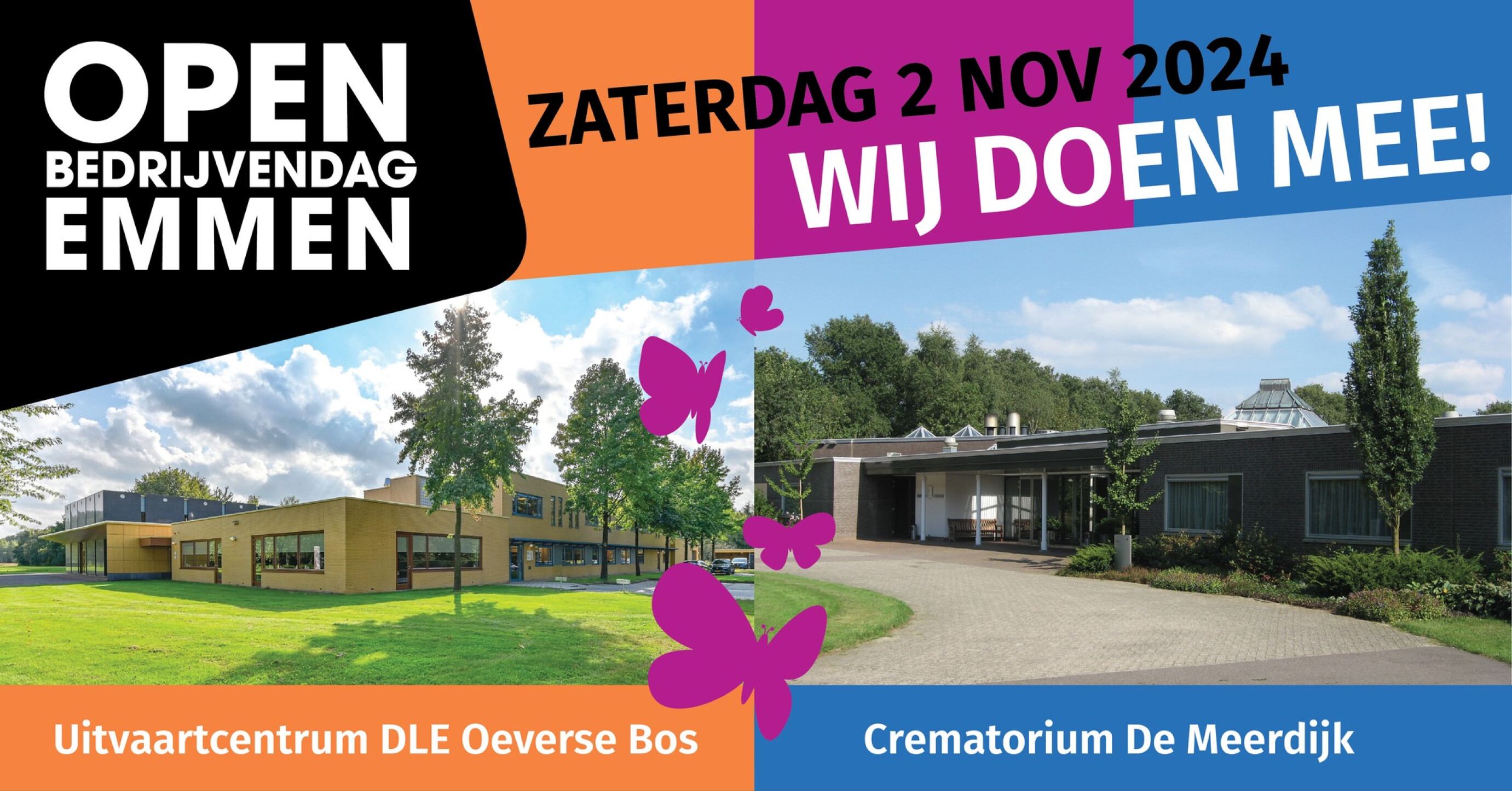 Open dag - Crematorium De Meerdijken & DLE Emmen Uitvaartzorg en -verzekeringen