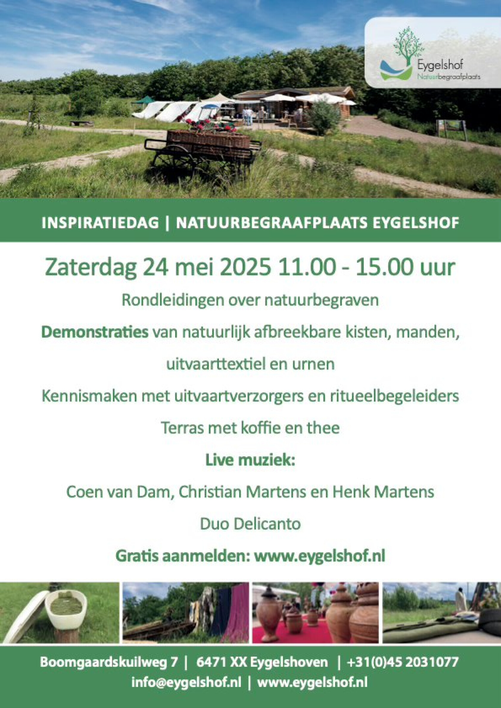 Inspiratiedag - Natuurbegraafplaats Eygelshof