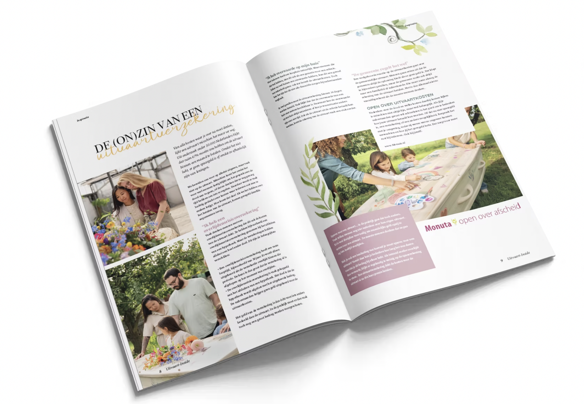 Een glossy magazine voor uitvaart en rouw, bestaat dat? Ja zeker, Uitvaart-Inside!