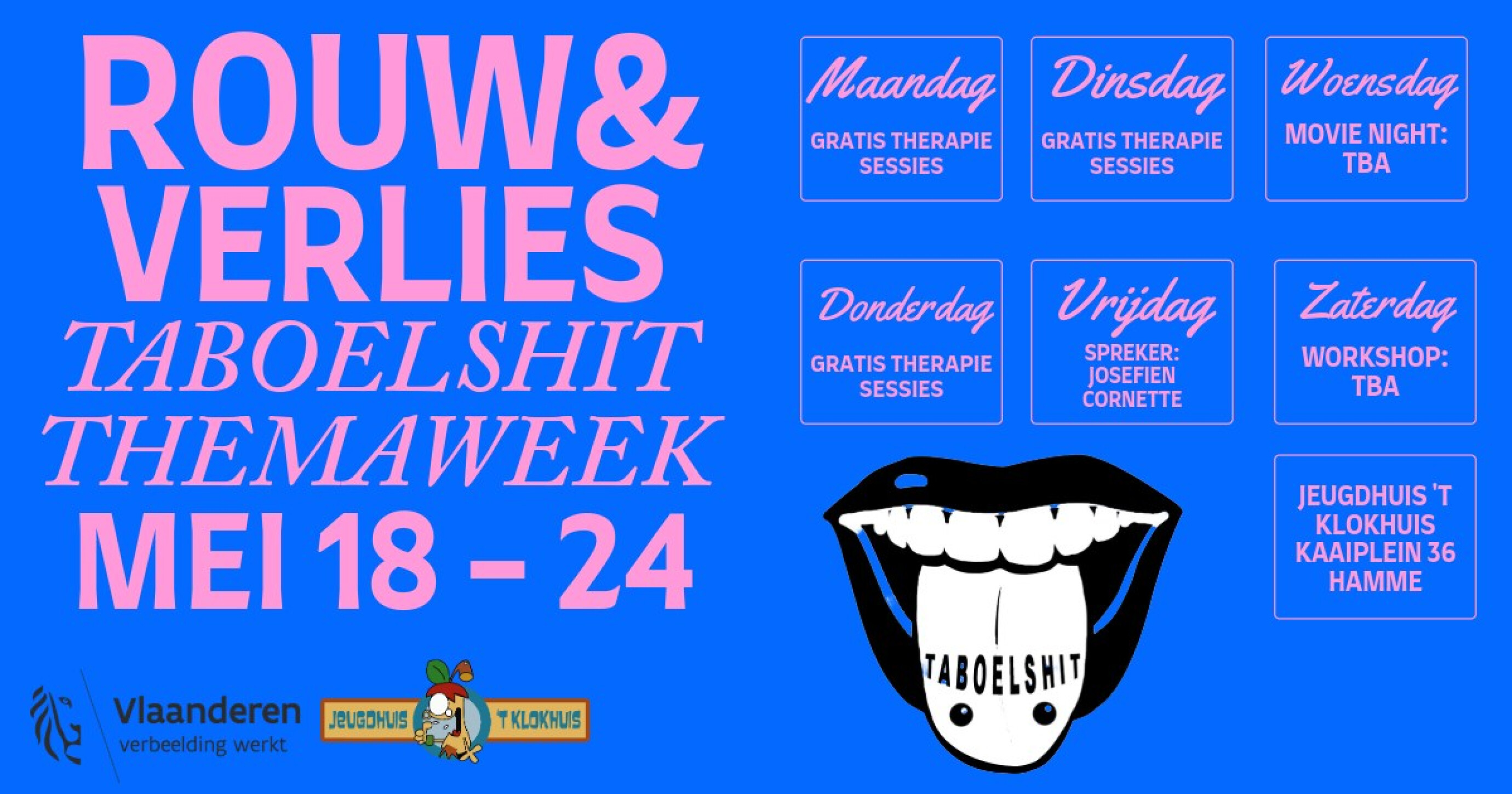 Taboelshit Themaweek: rouw & verlies