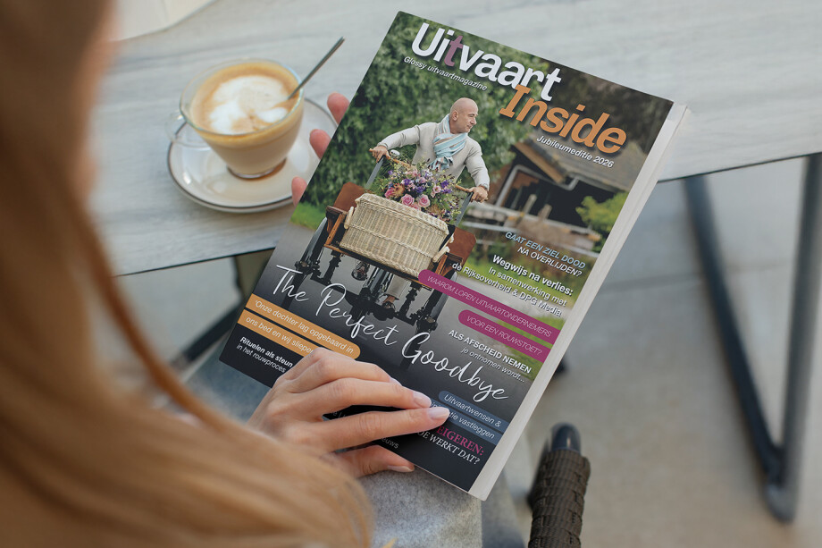 Vol trots presenteren wij onze jubileumeditie: de vijfde glossy uitvaartmagazine Uitvaart-Inside!