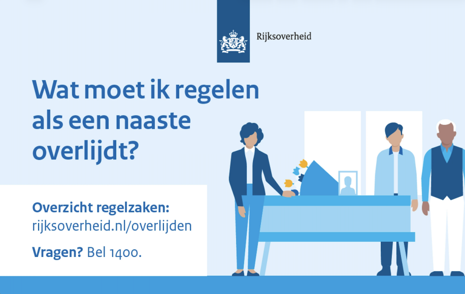 Overlijden: wat moet je regelen met de overheid? Eén overzicht dat nabestaanden houvast biedt