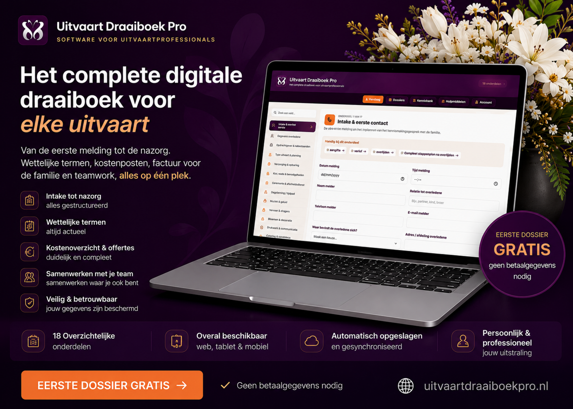 Uitvaart Draaiboek Pro