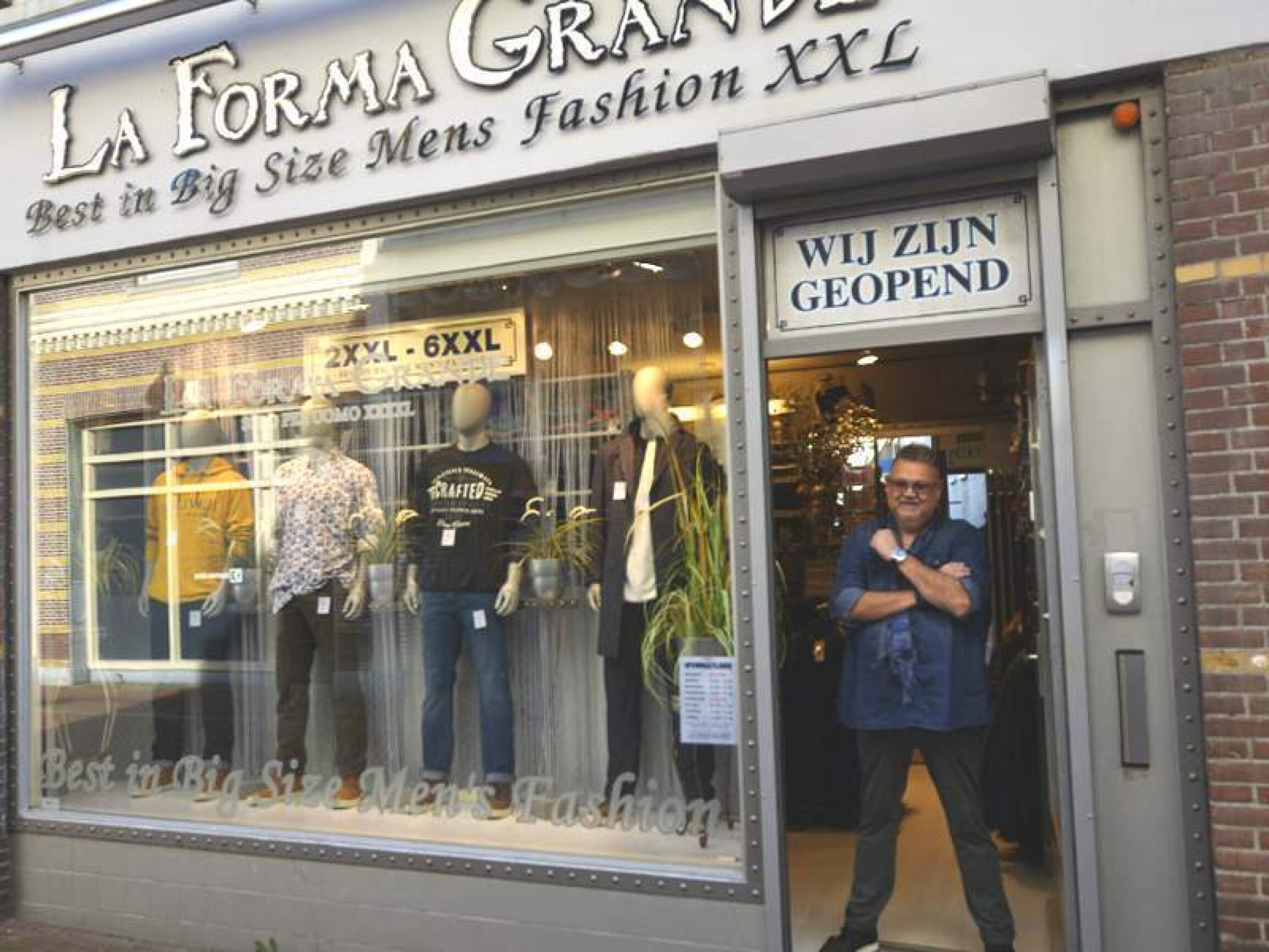 La Forma Grande | Grote maten heren kleding